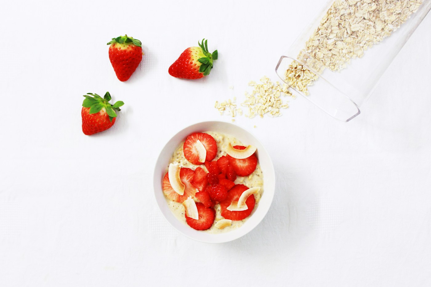 Avena con fruta